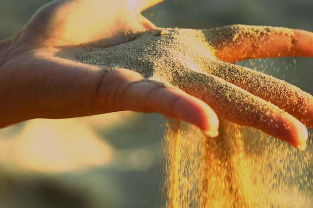 Смешивание пахотного слоя с крупным речным песком